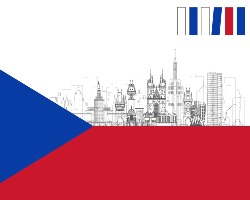 Flaga Republiki Czeskiej 